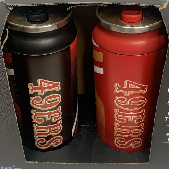 NFL San Francisco 49ers 16 oz Insulated Igloo Tumbler Set New - Picture 9 of 12
